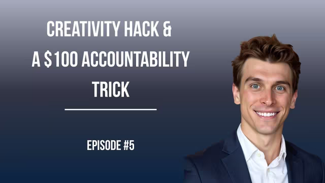 #5: Creativity on Command, AI’s Workweek Revolution, $100 Skin-in-the-Game, and YouTube’s Future video thumbnail